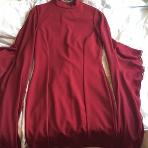 Red Fashion Nova Dress !